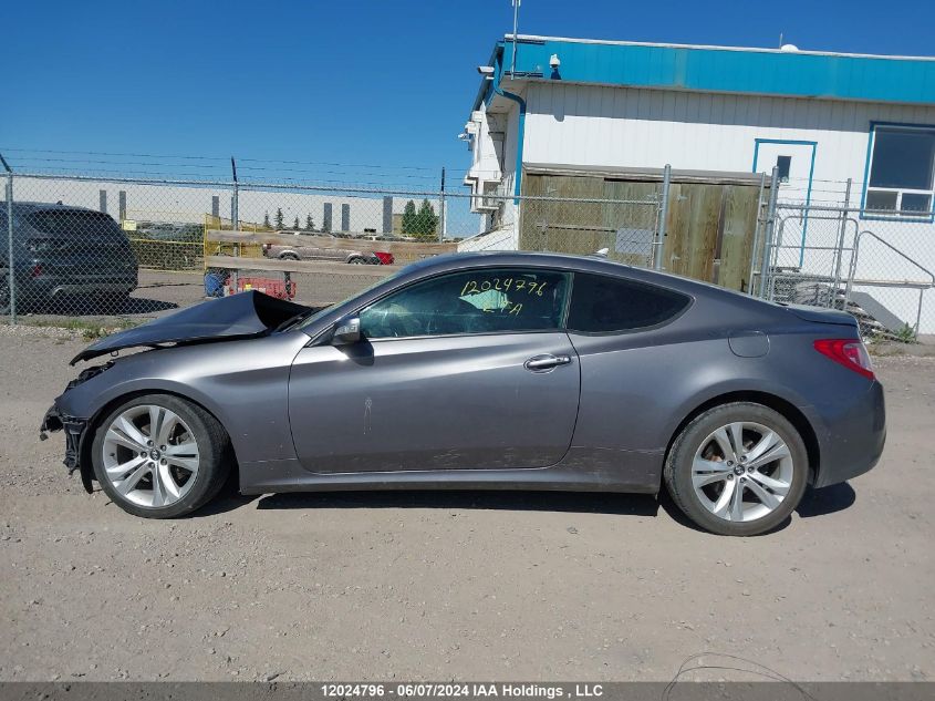 2010 Hyundai Genesis Coupe 3.8L VIN: KMHHU6KH1AU014105 Lot: 12024796