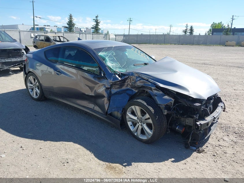 2010 Hyundai Genesis Coupe 3.8L VIN: KMHHU6KH1AU014105 Lot: 12024796