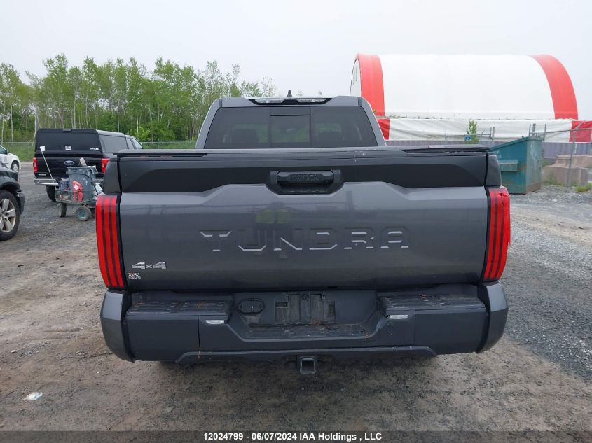 2023 Toyota Tundra Sr VIN: 5TFLA5DA6PX107498 Lot: 12024799