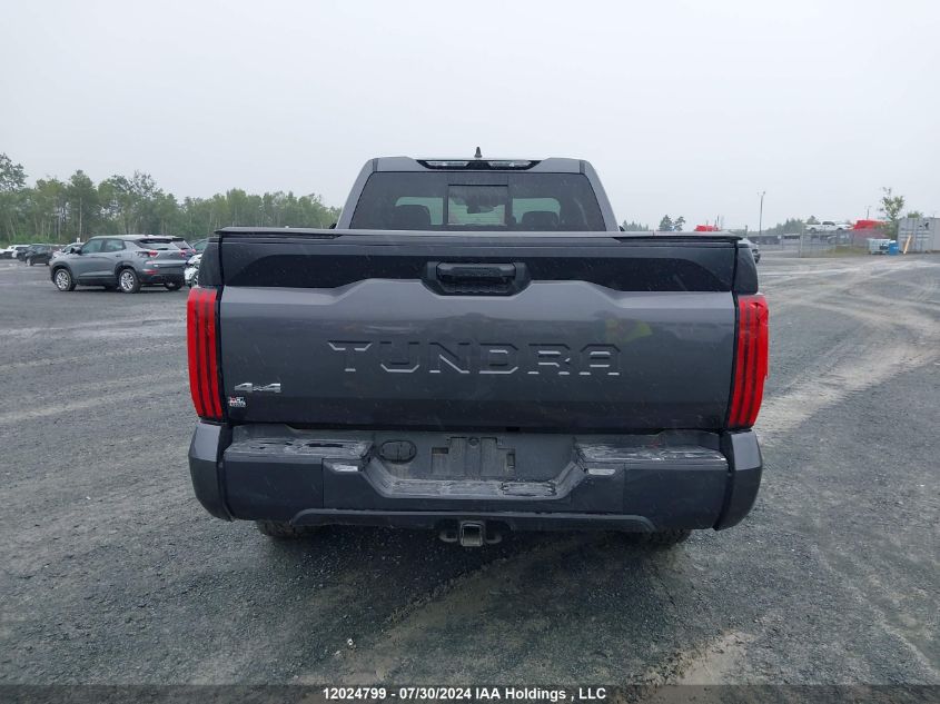 2023 Toyota Tundra Sr VIN: 5TFLA5DA6PX107498 Lot: 12024799