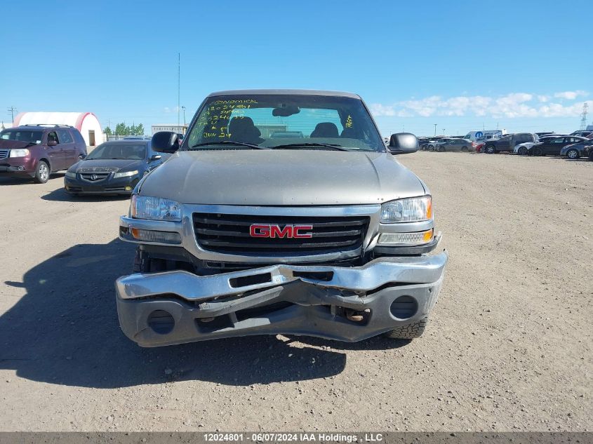 2003 GMC Sierra 2500Hd VIN: 1GTHK29U73E324035 Lot: 12024801