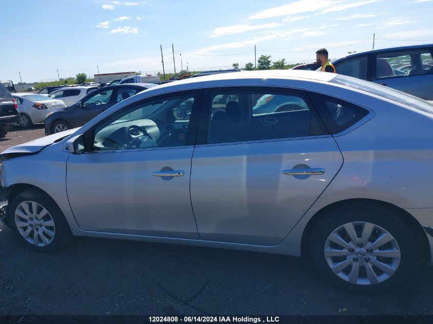 2014 Nissan Sentra VIN: 3N1AB7AP0EL651287 Lot: 12024808