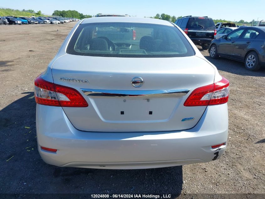 2014 Nissan Sentra VIN: 3N1AB7AP0EL651287 Lot: 12024808