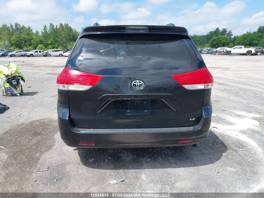 2012 Toyota Sienna VIN: 5TDKK3DC2CS187896 Lot: 12024815