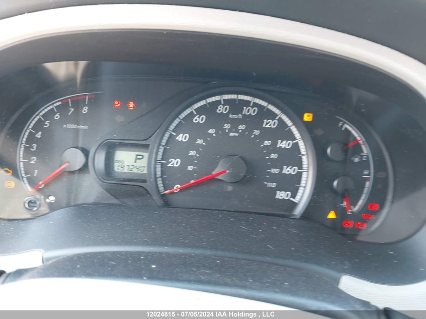 2012 Toyota Sienna VIN: 5TDKK3DC2CS187896 Lot: 12024815