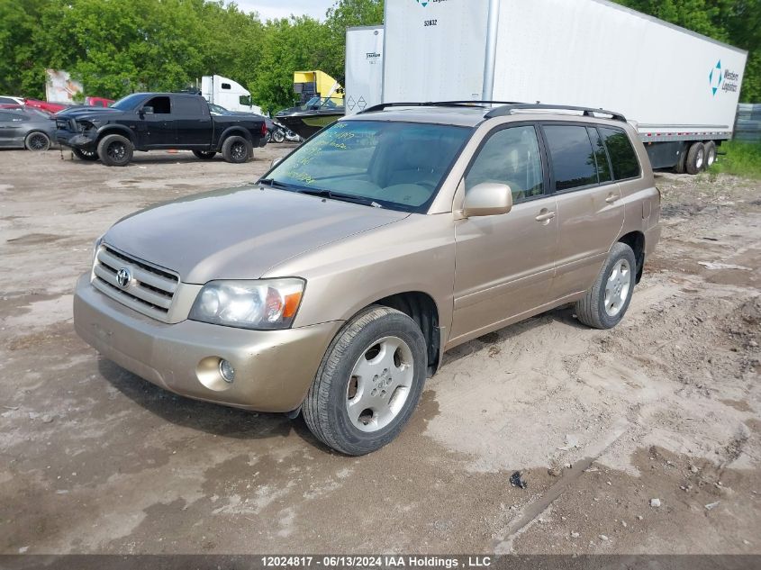 2006 Toyota Highlander Limited VIN: JTEEP21A260145193 Lot: 12024817