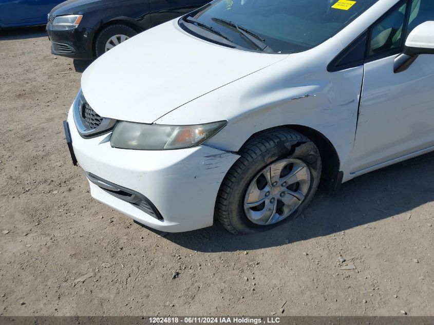 2014 Honda Civic Sedan VIN: 2HGFB2F42EH040837 Lot: 12024818