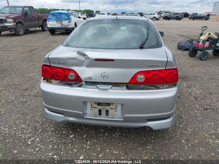 2006 Acura Rsx VIN: JH4DC548X6S800418 Lot: 12024838