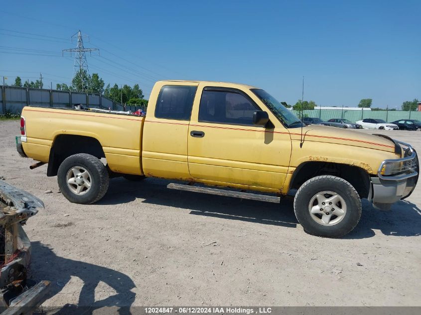 1996 Dodge Ram 1500 VIN: 3B7HF13ZXTM187475 Lot: 12024847