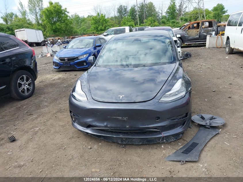 2021 Tesla Model 3 VIN: 5YJ3E1EAXMF017336 Lot: 12024856