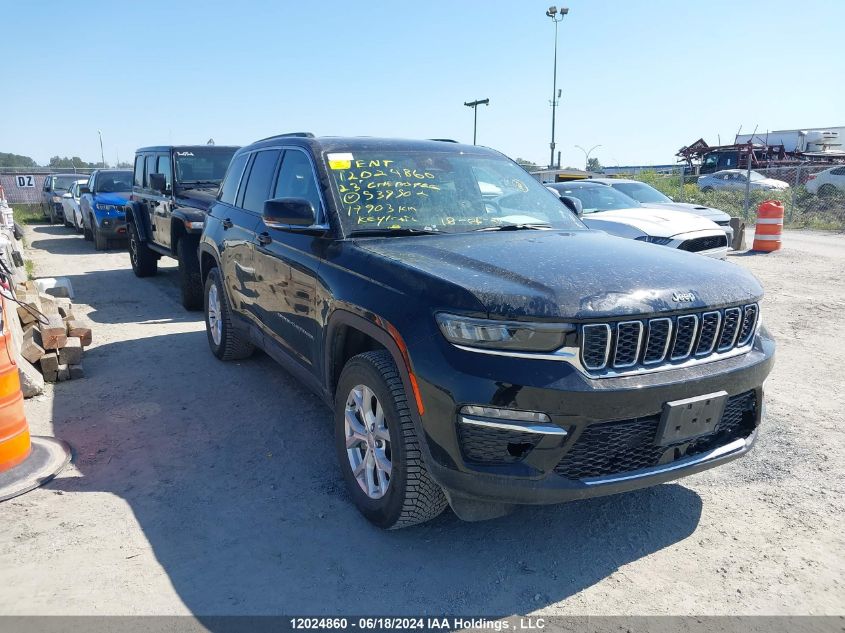 2023 Jeep Grand Cherokee Limited VIN: 1C4RJHBG2PC539502 Lot: 12024860