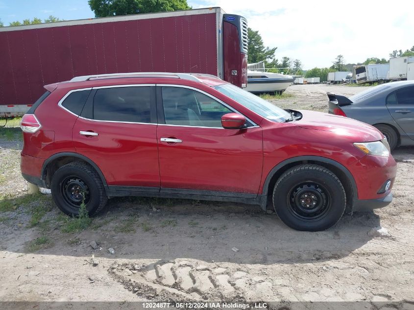 2016 Nissan Rogue VIN: 5N1AT2MV5GC843774 Lot: 12024877