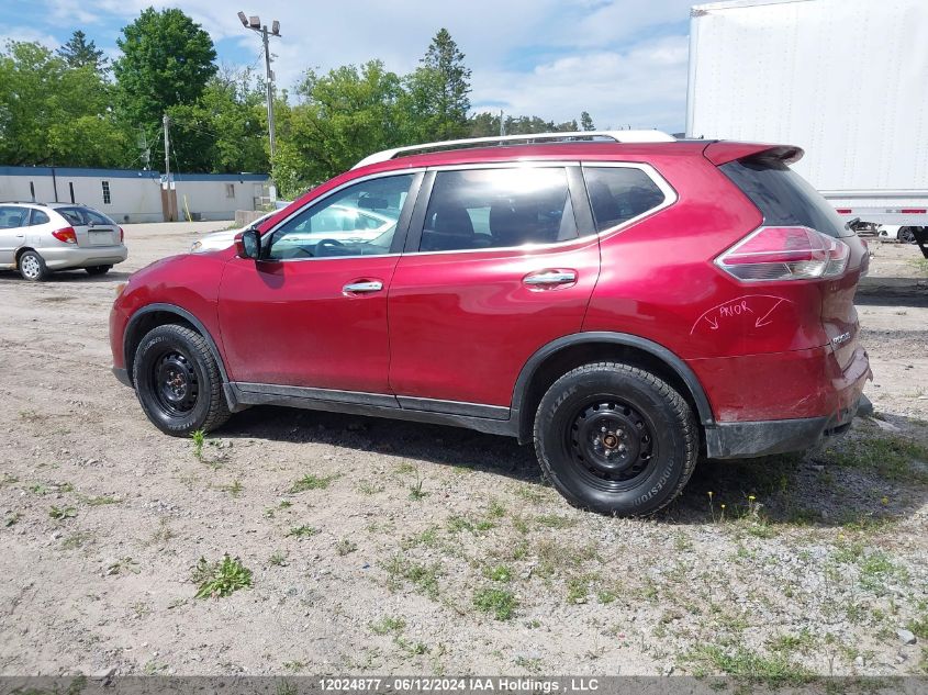 2016 Nissan Rogue VIN: 5N1AT2MV5GC843774 Lot: 12024877