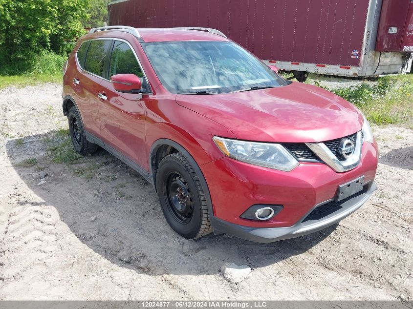 2016 Nissan Rogue VIN: 5N1AT2MV5GC843774 Lot: 12024877