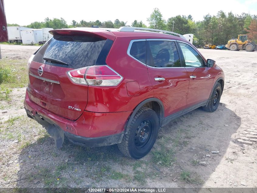 2016 Nissan Rogue VIN: 5N1AT2MV5GC843774 Lot: 12024877