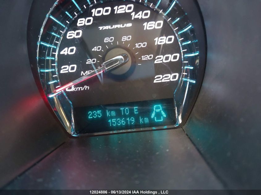 2011 Ford Taurus Sel VIN: 1FAHP2HW5BG151869 Lot: 12024886