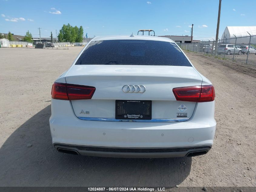 2016 Audi A6 VIN: WAUJFAFC3GN157963 Lot: 12024887