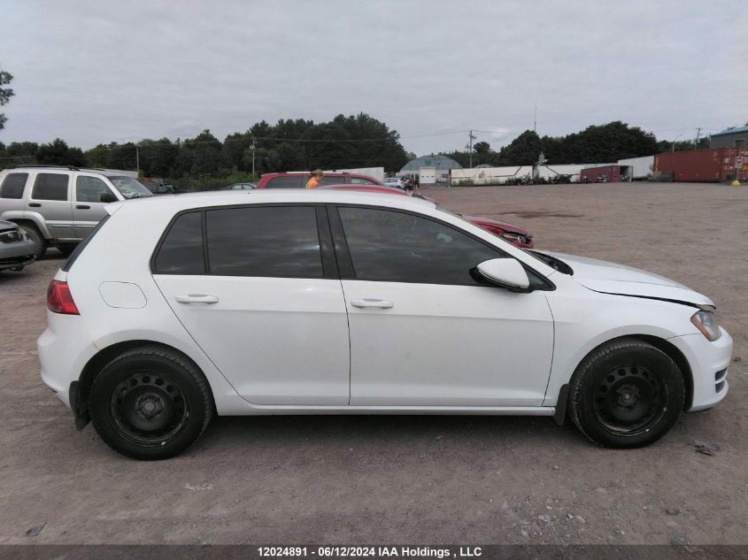 2015 Volkswagen Golf VIN: 3VW117AUXFM050032 Lot: 12024891