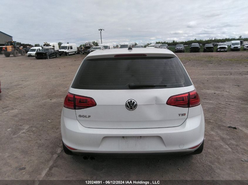 2015 Volkswagen Golf VIN: 3VW117AUXFM050032 Lot: 12024891