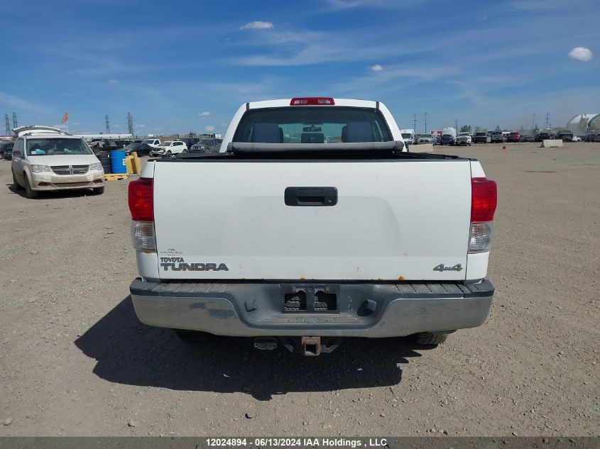 2010 Toyota Tundra Double Cab Sr5 VIN: 5TFUM5F16AX012052 Lot: 12024894