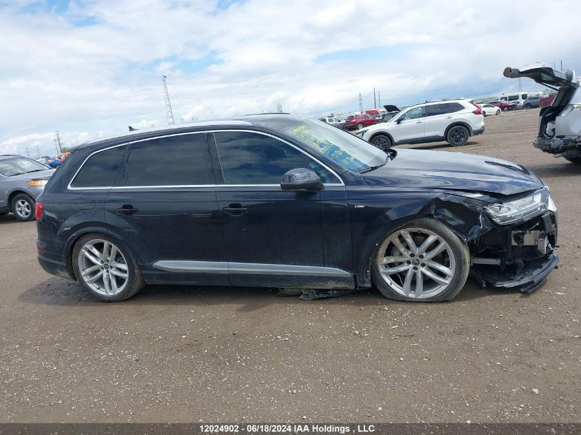 2017 Audi Q7 VIN: WA1WAAF75HD022432 Lot: 12024902