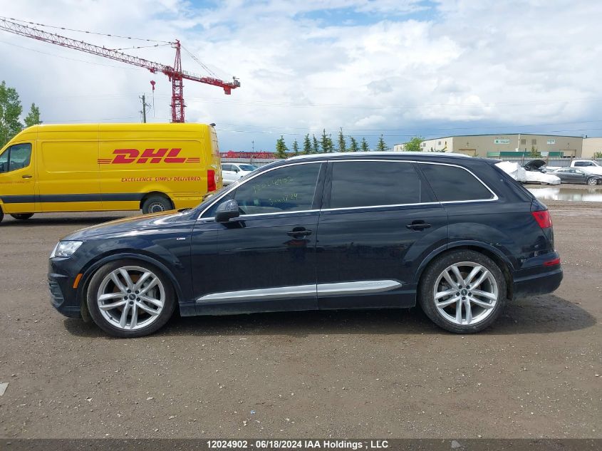 2017 Audi Q7 VIN: WA1WAAF75HD022432 Lot: 12024902