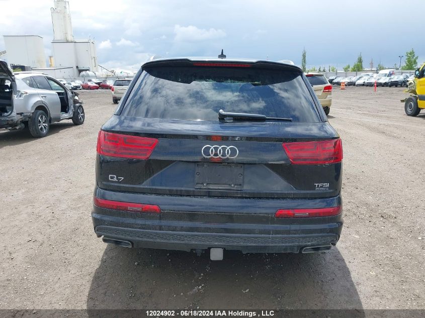 2017 Audi Q7 VIN: WA1WAAF75HD022432 Lot: 12024902