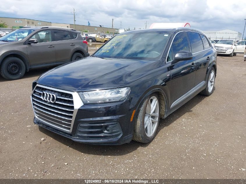 2017 Audi Q7 VIN: WA1WAAF75HD022432 Lot: 12024902