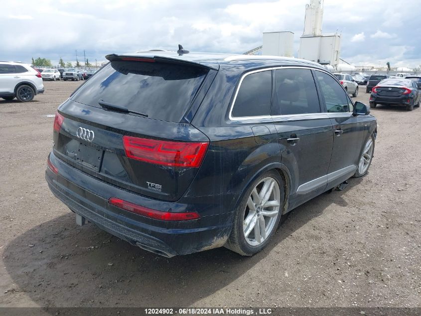 2017 Audi Q7 VIN: WA1WAAF75HD022432 Lot: 12024902