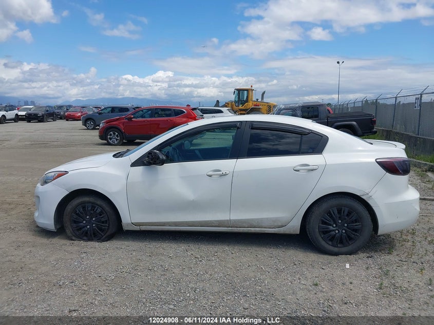 2013 Mazda Mazda3 VIN: JM1BL1V74D1800988 Lot: 12024908