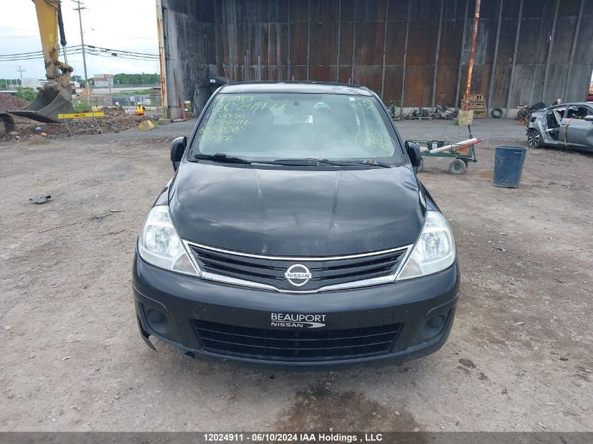 2012 Nissan Versa VIN: 3N1BC1CP3CL381416 Lot: 12024911