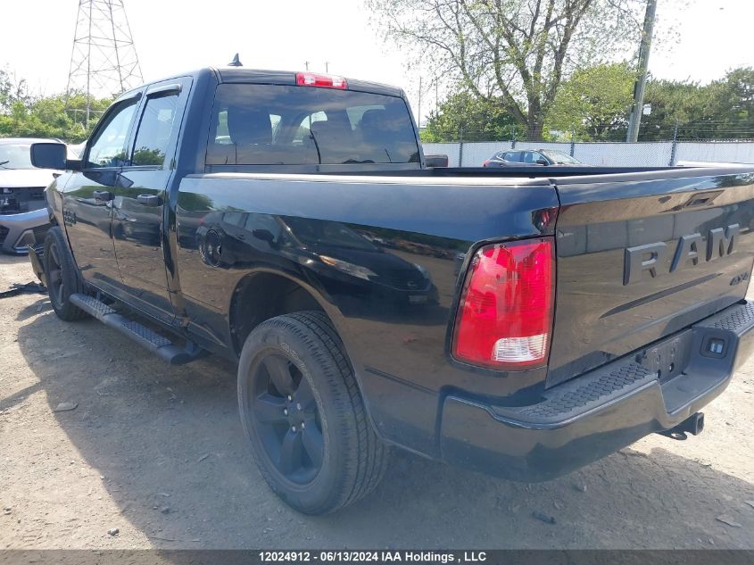 2022 Ram 1500 Classic Tradesman VIN: 1C6RR7FG0NS155791 Lot: 12024912