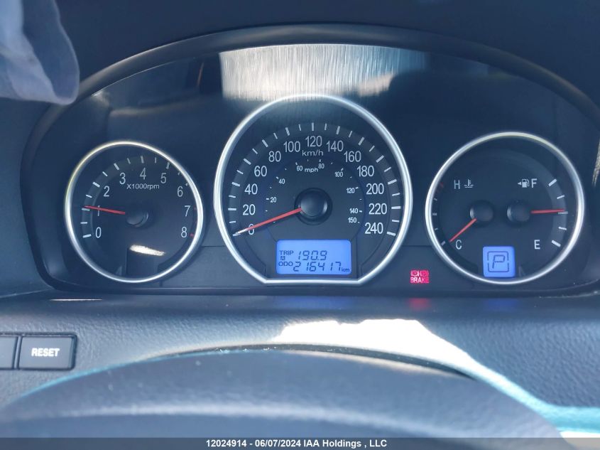 2008 Hyundai Veracruz VIN: KM8NU73C88U059550 Lot: 12024914