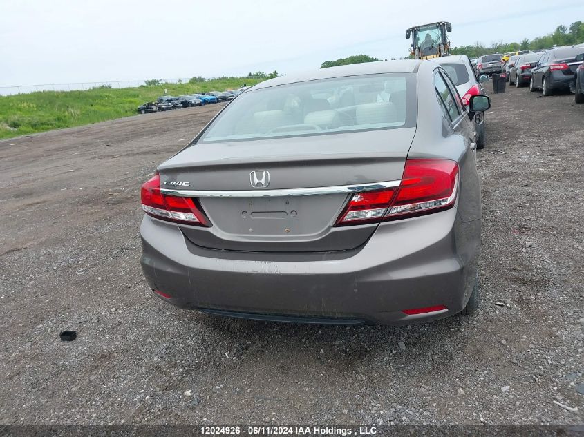 2013 Honda Civic Sdn VIN: 2HGFB2F41DH042304 Lot: 12024926