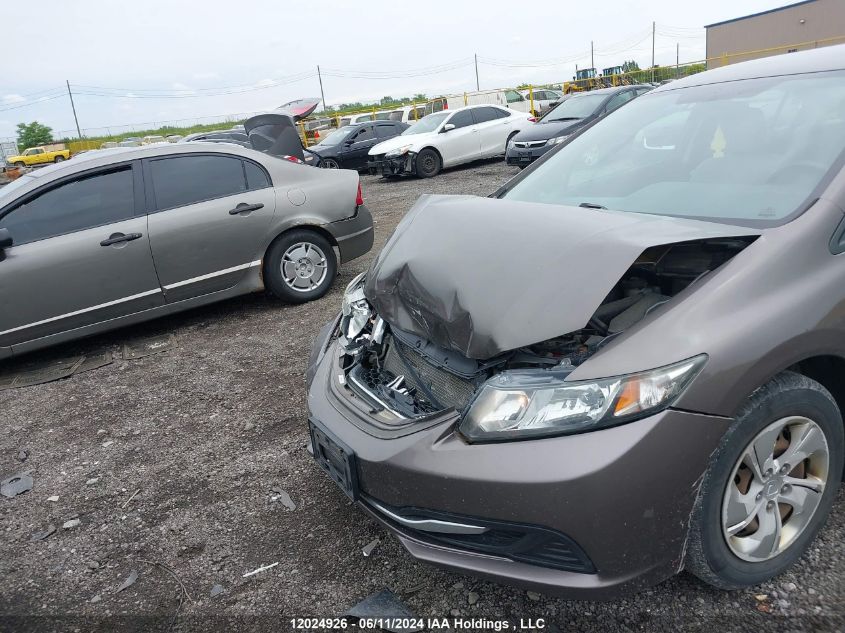 2013 Honda Civic Sdn VIN: 2HGFB2F41DH042304 Lot: 12024926