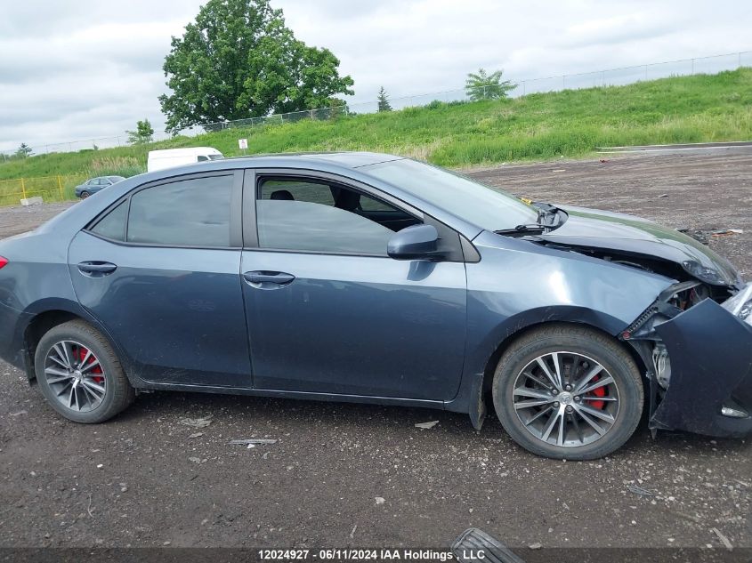 2017 Toyota Corolla Le VIN: 2T1BURHE0HC890955 Lot: 12024927