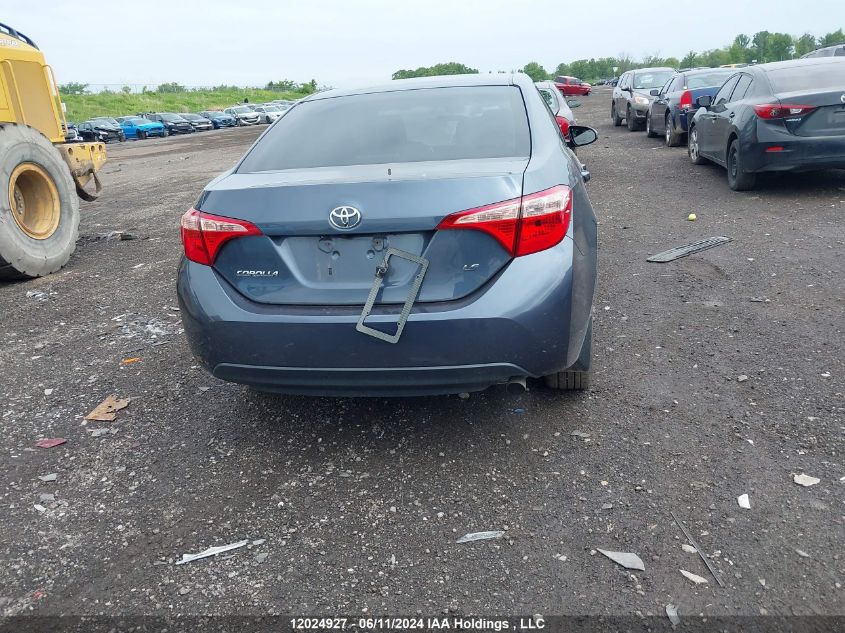 2017 Toyota Corolla Le VIN: 2T1BURHE0HC890955 Lot: 12024927