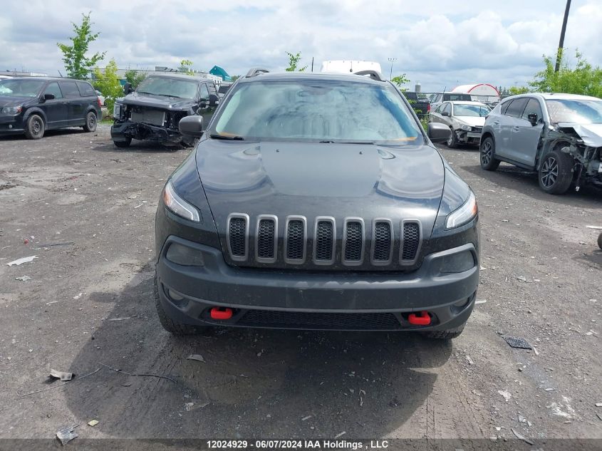 2016 Jeep Cherokee Trailhawk VIN: 1C4PJMBS7GW224567 Lot: 12024929