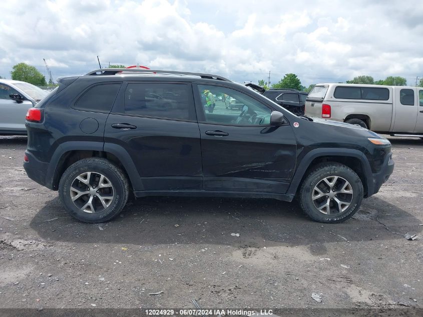 2016 Jeep Cherokee Trailhawk VIN: 1C4PJMBS7GW224567 Lot: 12024929