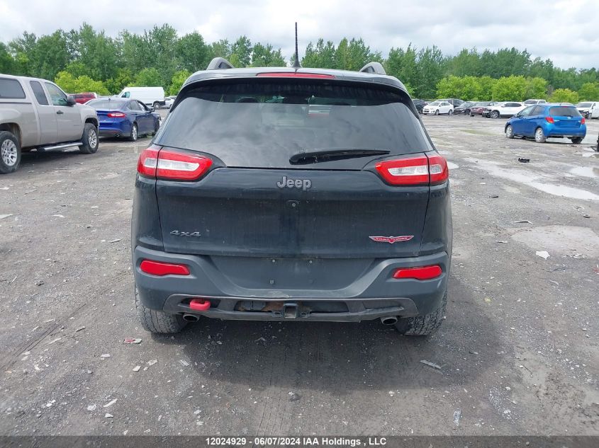 2016 Jeep Cherokee Trailhawk VIN: 1C4PJMBS7GW224567 Lot: 12024929