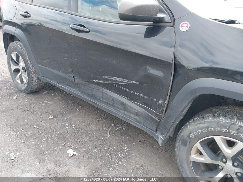 2016 Jeep Cherokee Trailhawk VIN: 1C4PJMBS7GW224567 Lot: 12024929