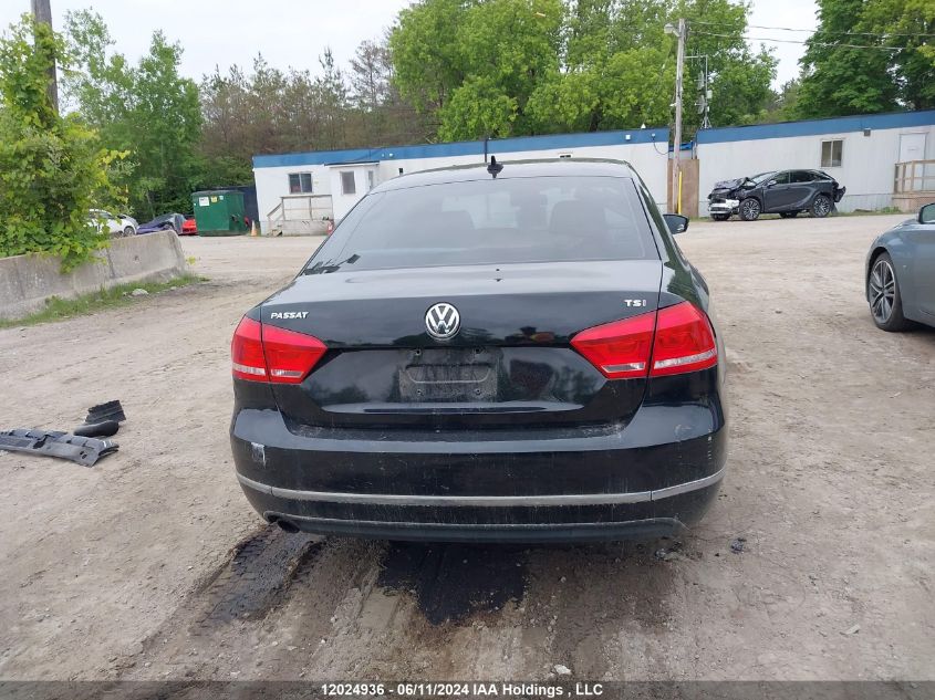 2014 Volkswagen Passat Sel VIN: 1VWCS7A33EC078042 Lot: 12024936