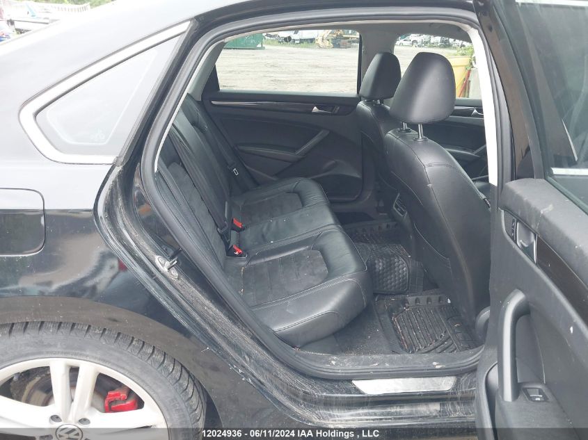 2014 Volkswagen Passat Sel VIN: 1VWCS7A33EC078042 Lot: 12024936