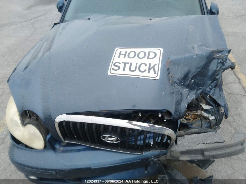 2003 Hyundai Sonata Gl VIN: KMHWF25H33A856602 Lot: 12024937