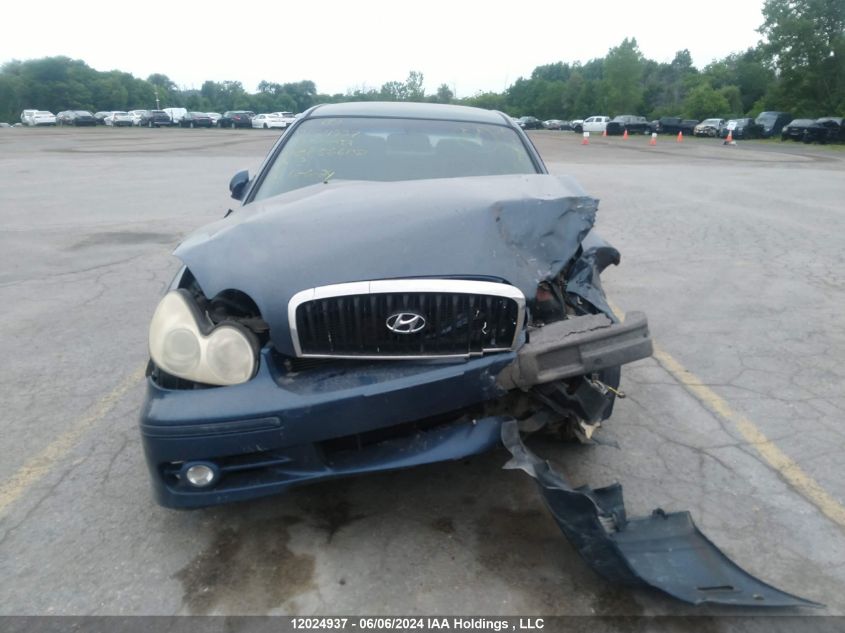 2003 Hyundai Sonata Gl VIN: KMHWF25H33A856602 Lot: 12024937