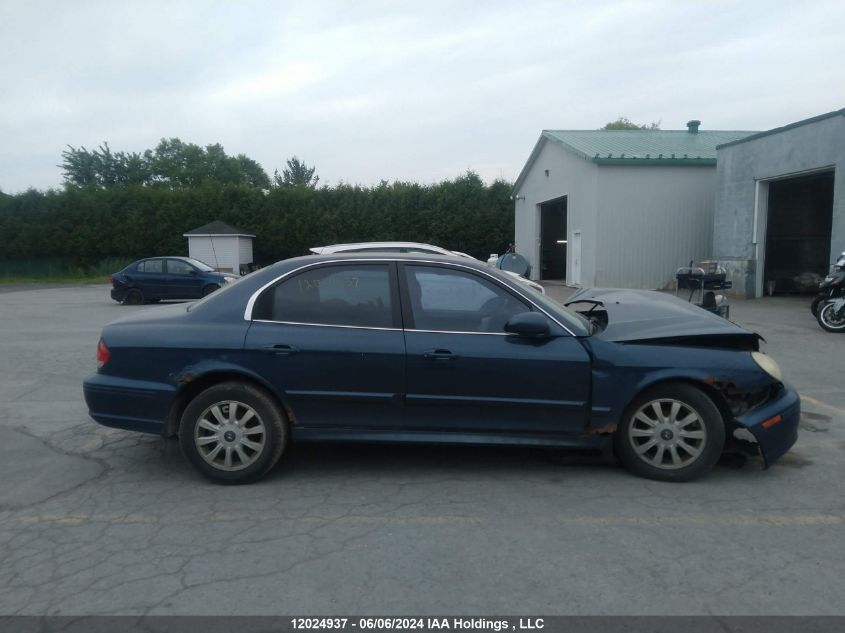 2003 Hyundai Sonata Gl VIN: KMHWF25H33A856602 Lot: 12024937