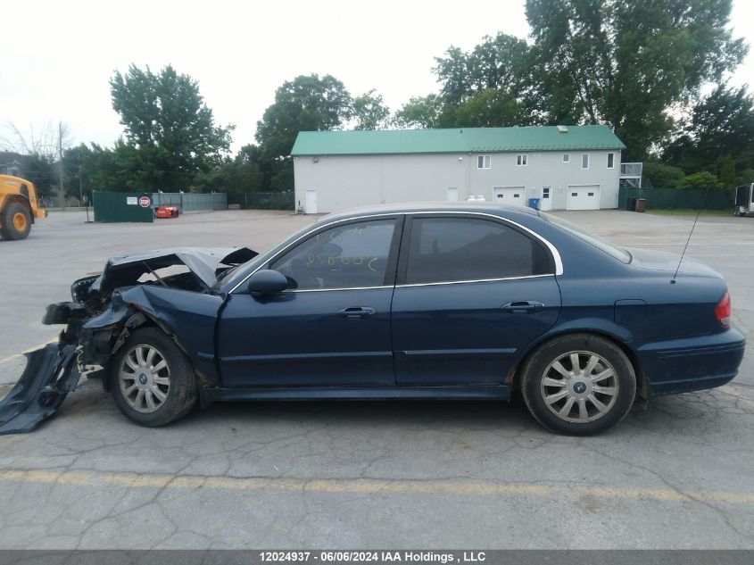 2003 Hyundai Sonata Gl VIN: KMHWF25H33A856602 Lot: 12024937