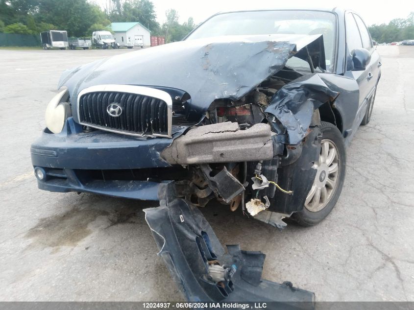 2003 Hyundai Sonata Gl VIN: KMHWF25H33A856602 Lot: 12024937