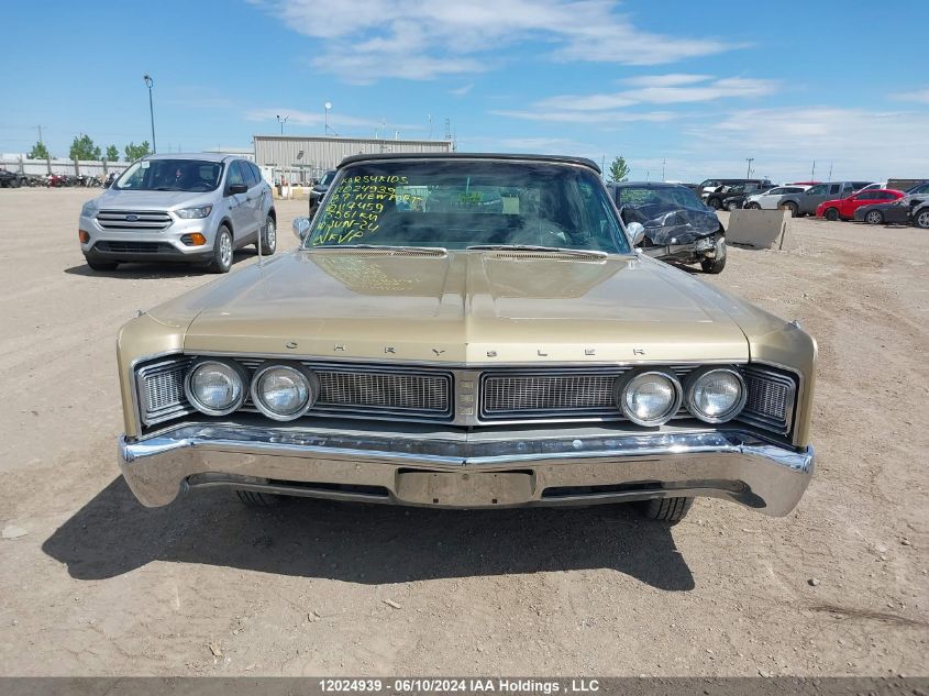 1967 Chrysler Newport VIN: CE27G73117459 Lot: 12024939
