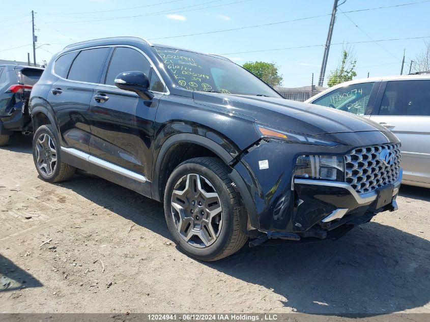 2021 Hyundai Santa Fe Preferred Hybrid Awd With Trend Package VIN: KM8S3DA17MU005348 Lot: 12024941